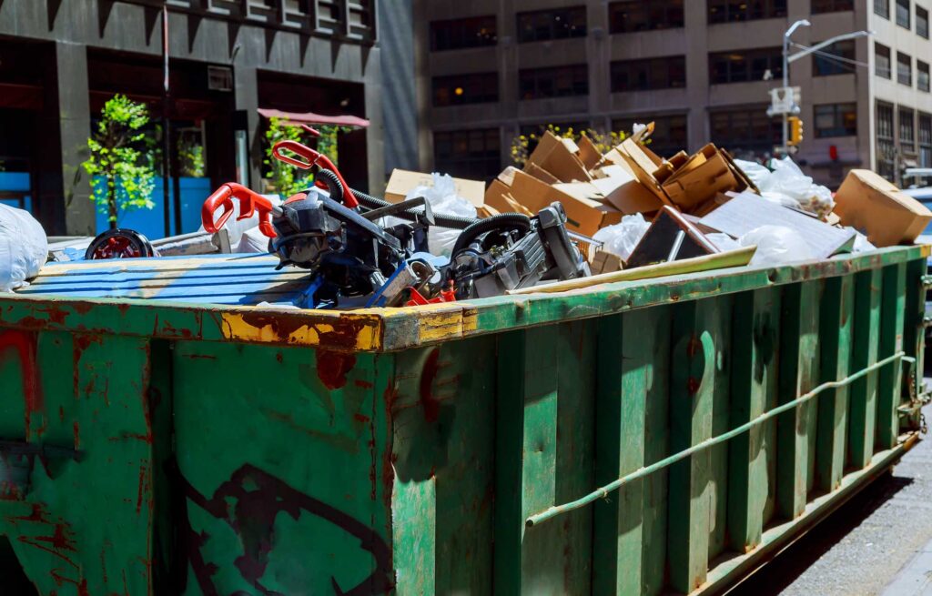 Commercial Dumpster Rental from Sunrise Moving and Packing