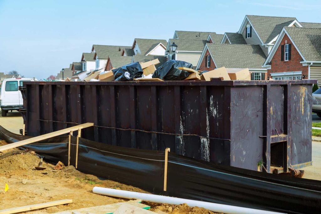 Residential Dumpster Rental from Sunrise Moving and Packing