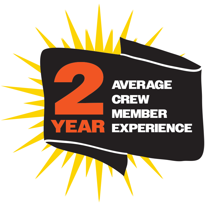 Sunrise Moving Crew Members Average More Than 2 Years of Moving Experience Sunrise Moving Crew Members Average More Than 2 Years of Moving Experience