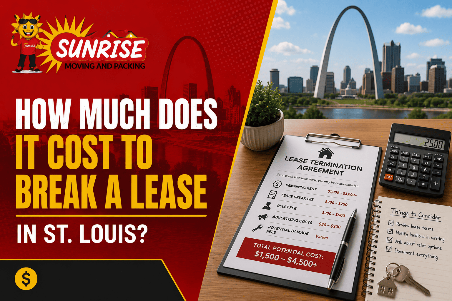 How Much Does It Cost to Break a Lease in St. Louis